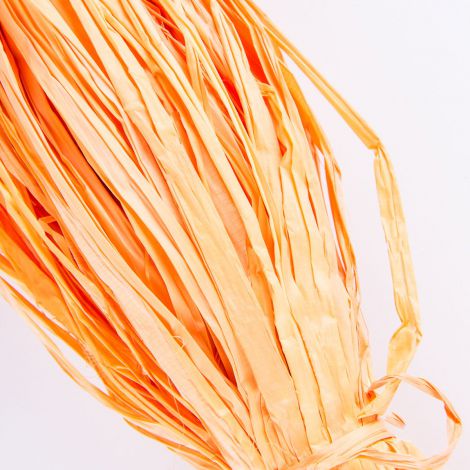 Rafia Akces 50g, Pomarańczowa